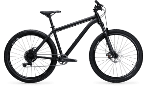 Volcanic Bikes Original Approach Patrol Bike in Matte Black