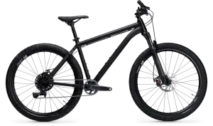 Volcanic Bikes Original Approach Patrol Bike in Matte Black